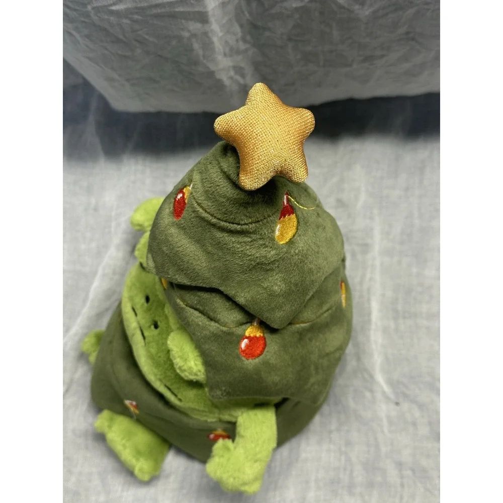 Jellycat Christmas Tree Ricky Rain Frog - NWT New w Tags - Holiday - Authentic